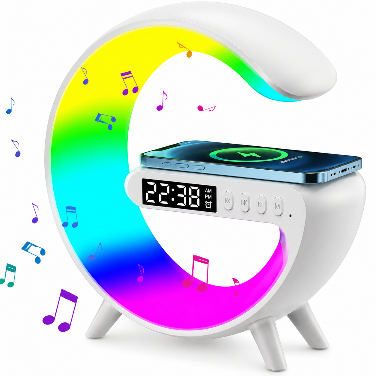RGB Speaker Alarm Lamp
