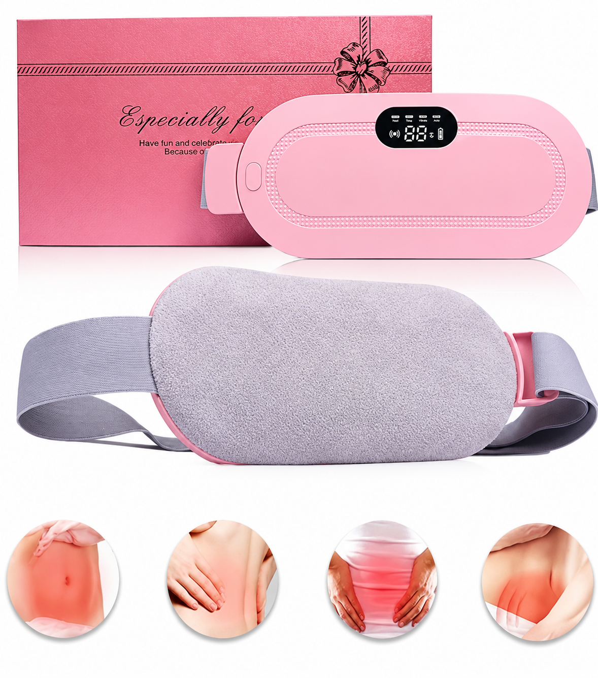 Portable Cordless Heating Pad - Menstrual Heating Pad
