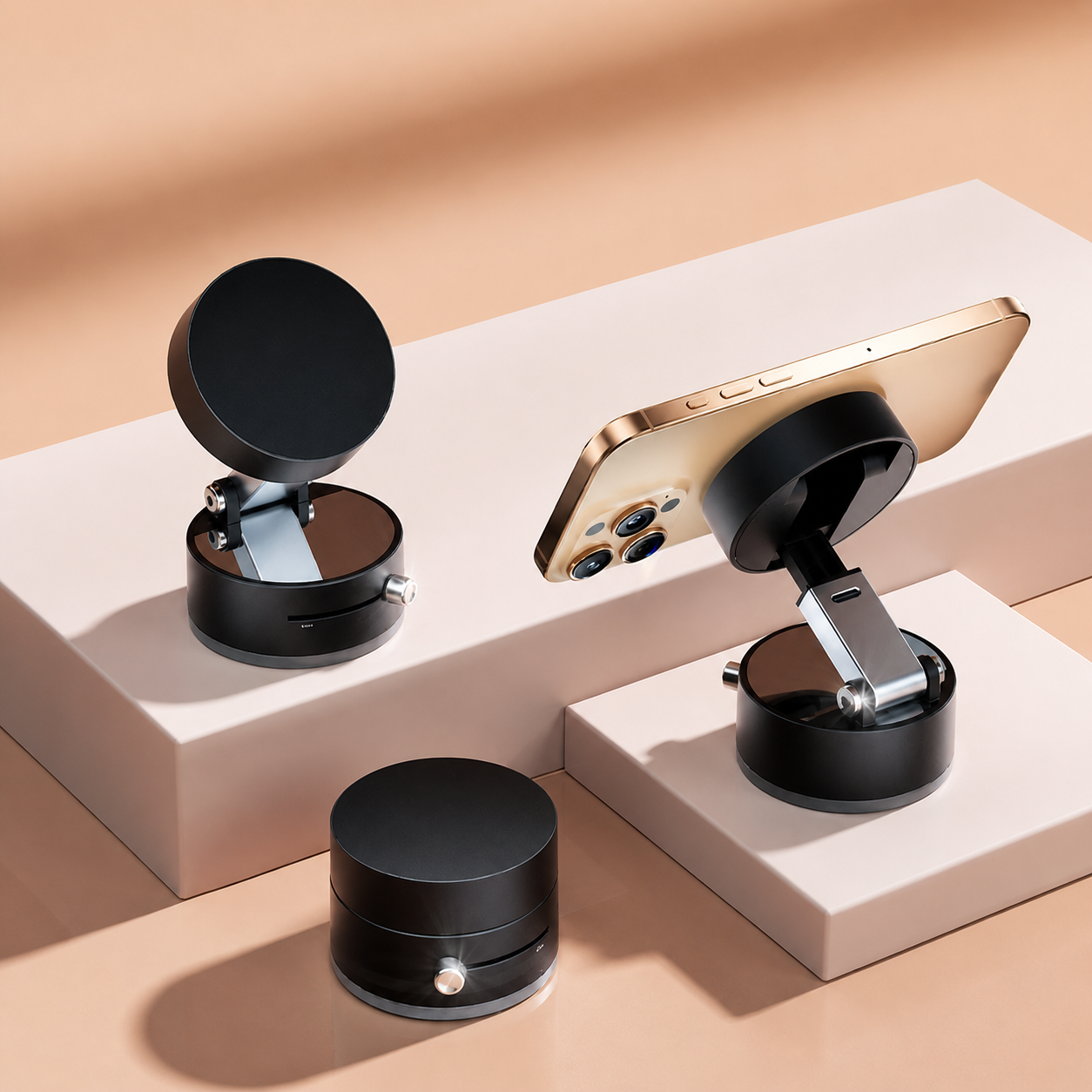 Magnetic Phone Holder – Strong Grip & Adjustable Design